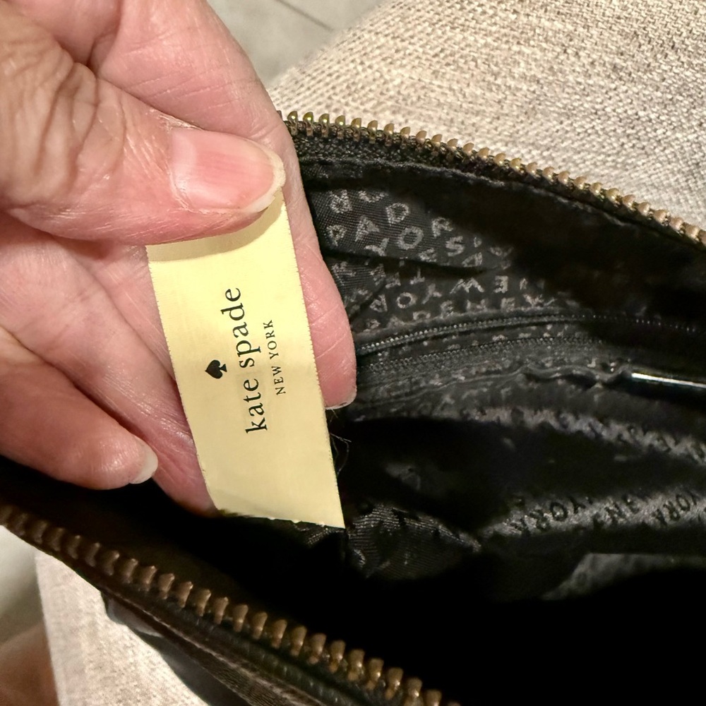 Kate Spade Black Leather Shoulder Bag - Picture 4 of 5